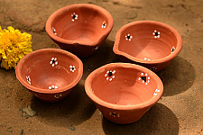 Diya { 4 Small Diya }
